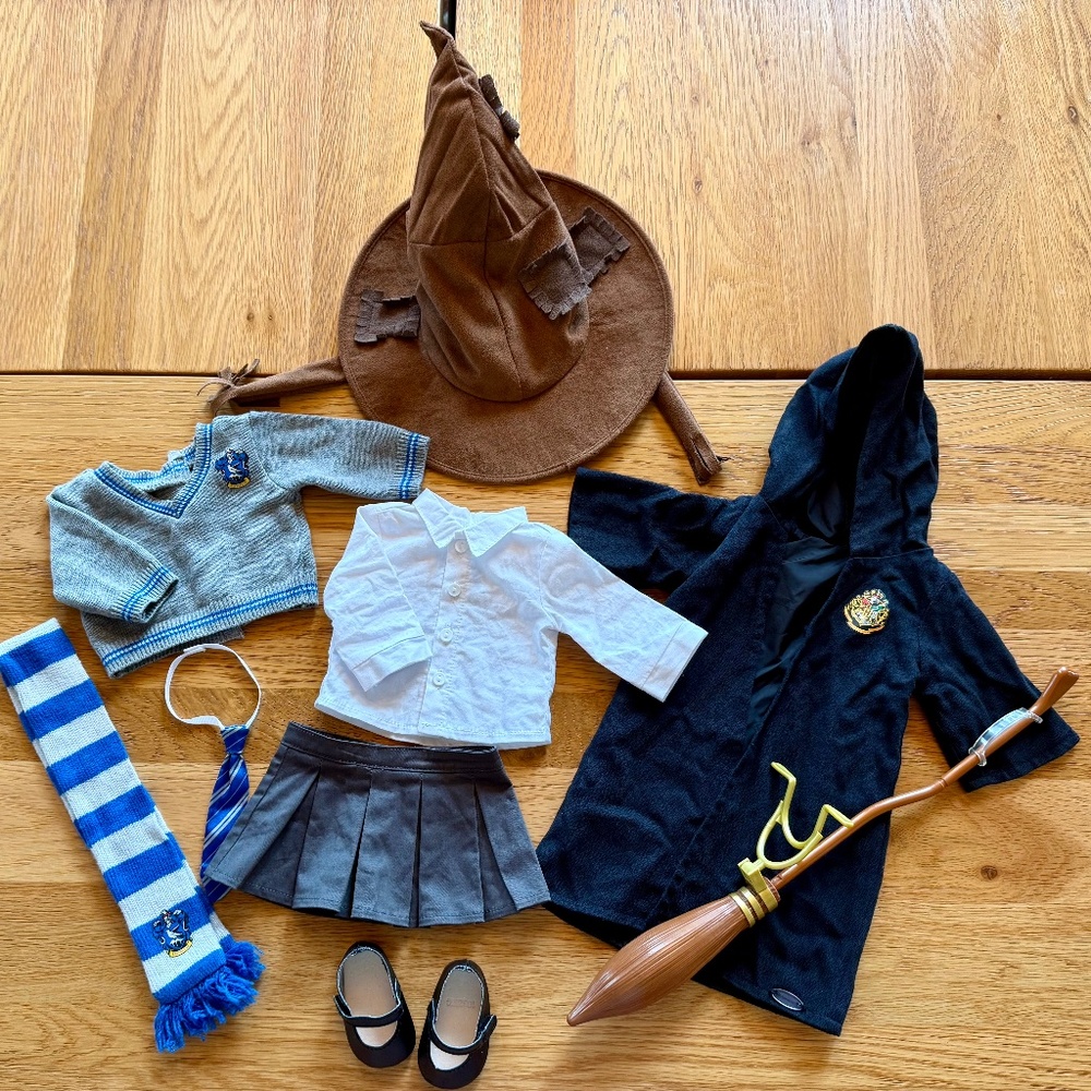 American Girl Doll Harry Potter Ravenclaw Outfit Lot